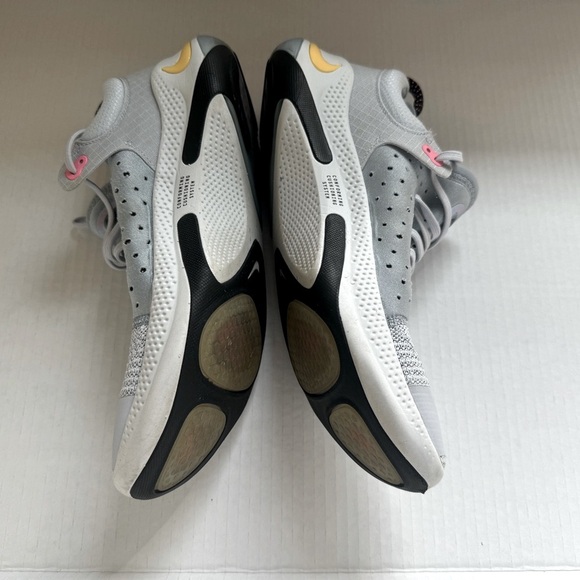 Nike Joyride Run Flyknit ‘Off Noir’ mens gray and white running shoes size 9.5 - Picture 6 of 8
